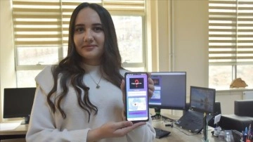 Gümüşhane Öğrenciler Engelliler İçin Mobil Uygulama Geliştirdi