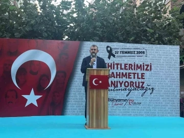 Güngören’deki patlamada hayatını kaybedenler şehadetlerinin 16. yılında anıldı
