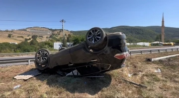 Gurbetçi aile kaza yaptı: 4 yaralı
