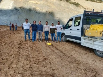 Güre Göleti inşaatı devam ediyor
