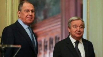 Guterres ve Lavrov Bali'de görüştü