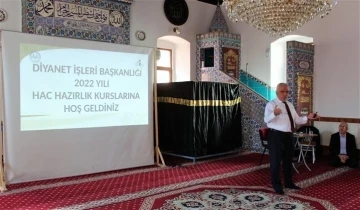 Hacı adaylarına yönelik eğitim seminerleri başladı
