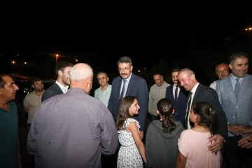 Hakkari Valisi Ali Çelik &quot;Gece mesaisinde&quot;
