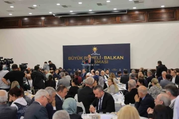 Hamza Dağ: &quot;Balkan Türkleri gibi çalışıp, projeleri hayat geçireceğiz&quot;
