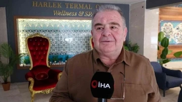 Harlek Termal Otel, yarıyıl tatilinde termal turizmini tercih eden tatilcilerin ilgi odağı
