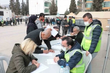 Hasar tespit çalışmaları sürüyor
