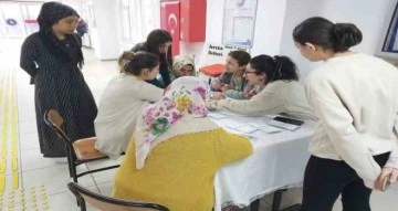 Hastane ayaklarına geldi, 12 branşta sağlık taraması yapıldı