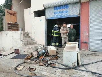 Hatay’da çıkan ev yangınına itfaiye müdahale etti
