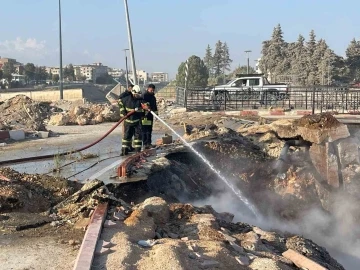 Hatay’da doğalgaz patlaması
