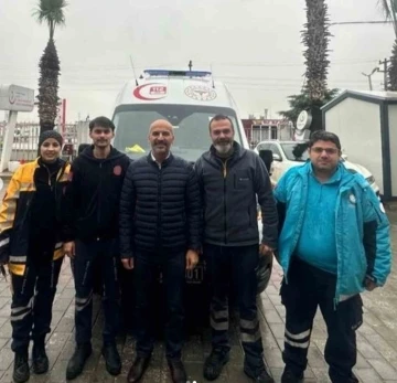 Hatay’da modern cihazlarla donatılan 2 ambulans hizmete başladı
