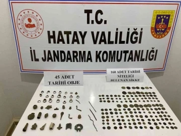 Hatay’da tarihi eser operasyonu
