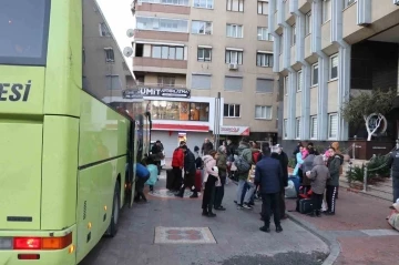 Hatay’daki depremzedeler Nazilli’ye getirildi
