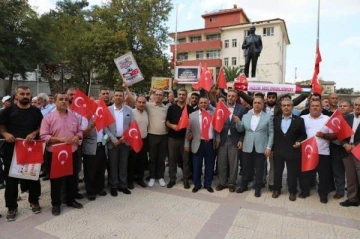 Hataylılar Filistin’e destek için yürüdü