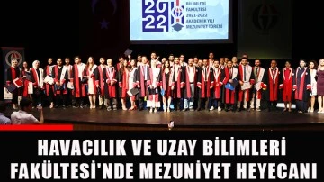 Havacılık ve Uzay Bilimleri Fakültesi'nde mezuniyet heyecanı