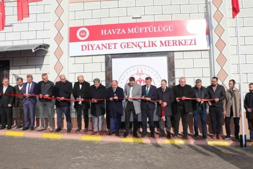 Havza’da Diyanet Gençlik Merkezi hizmete açıldı
