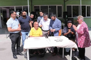 Havza Huzurevinde temmuz doğumlulara toplu kutlama
