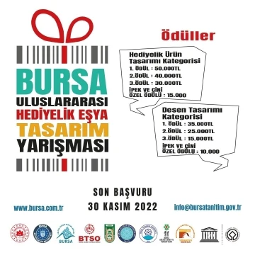 Hediyelik yarışmasında son başvuru 30 Kasım
