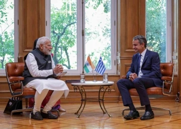 Hindistan’dan Yunanistan’a 40 yıl sonra ilk ziyaret

