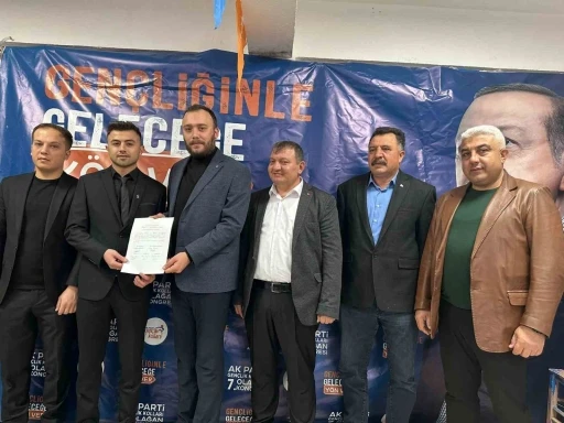 Hisarcık AK Gençlik’te yeni başkan Mustafa Çalışkan
