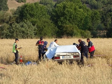 Hisarcık’ta feci kaza: Şoför yanan araçta can verdi
