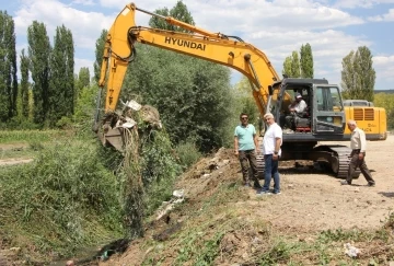 Hisarcık’ta Küçükçay Taşkın Koruma Projesi çalışmalarına başlandı
