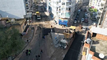 Horozköy Caddesi’nde hummalı çalışma
