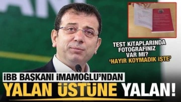 İBB Başkanı İmamoğlu'ndan canlı yayında yalan üstüne yalan!