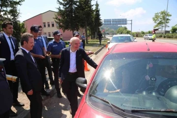 İçişleri Bakan Yardımcısı Erdil, Giresun’da trafik denetimine katıldı
