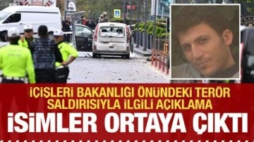 İçişleri Bakanlığı'na yönelik terör saldırısı girişimi! Kimlikleri açıklandı