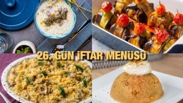 İftar menüleri 2023: 26. Gün iftar menüsü