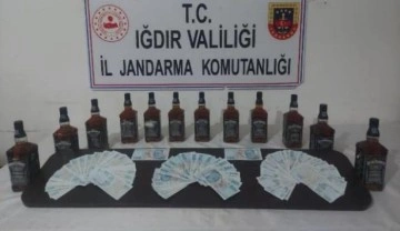 Iğdır'da 198 sahte banknot ve 12 şişe kaçak içki ele geçirildi