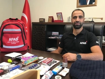 İl AFAD Müdürü Oruk, vatandaşları uyardı: &quot;Biz her an depreme hazır olmak zorundayız&quot;
