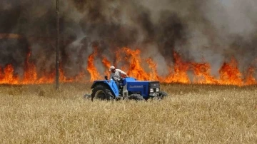 İl Tarım ve Orman Müdürlüğü’nden biçerdöverlere yangın tüpü bulundurun uyarısı
