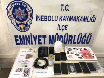 İnebolu’da uyuşturucu operasyonu
