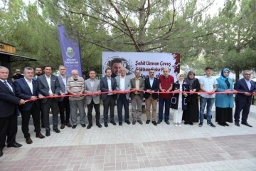 İnegöl’de şehit Gökhan Çakır Parkı törenle açıldı
