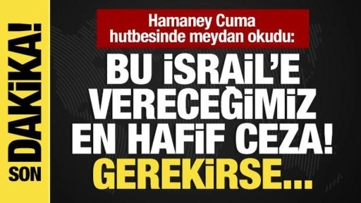 İran Dini Lideri Hamaney 4 yıl sonra Cuma hutbesinde konuştu