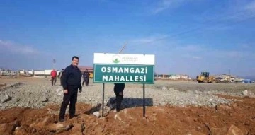 İslahiye’ye Osmangazi mahallesi