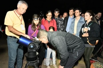 Isparta Melikler Yaylası’nda gökyüzü gözlem şenliğine yoğun ilgi
