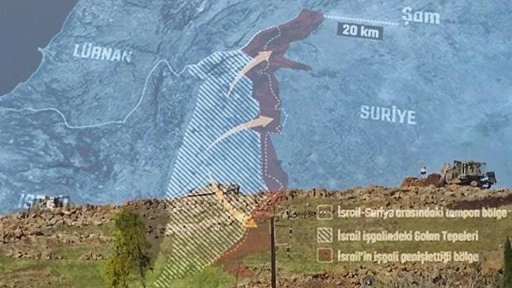 İsrail'in Suriye işgali büyüyor: Şam'la mesafe 20 km'ye düştü