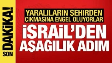 İsrail'den insanlık dışı adım: Gazze'nin kuzeyinden güneyine giden tüm yolları kapattı