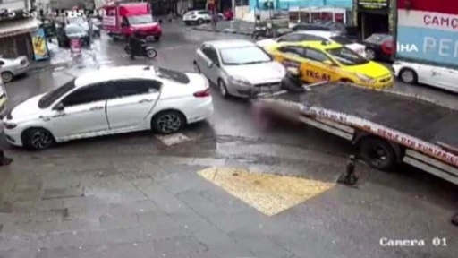 İstanbul'da motokuryeyi ezen sürücü tutuklandı