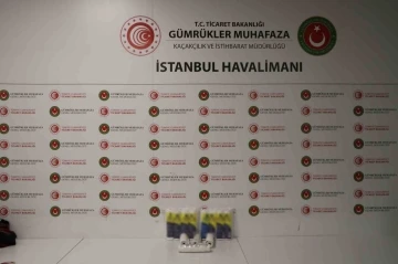 İstanbul Havalimanı’nda 6 buçuk kilo kokain ele geçirildi
