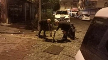 İstanbul polisinden uyuşturucu operasyonu: Polis lağımdan kokain çıkarttı