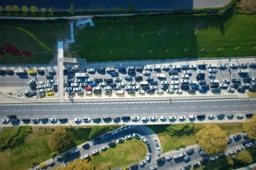 İstanbul trafiğinde seçim yoğunluğu
