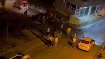 İstanbul'da çatışma: 2 kişi yaralandı! Çatışma anının görüntüleri ortaya çıktı