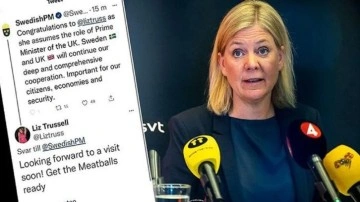 İsveç Başbakanı'nın yanlış mesajı dünyada viral oldu; mesaj yanlış Liz'e gittti