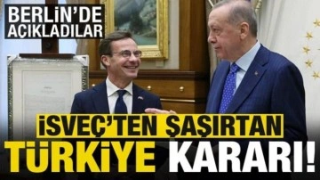 İsveç'ten şaşırtan 'Türkiye' kararı!