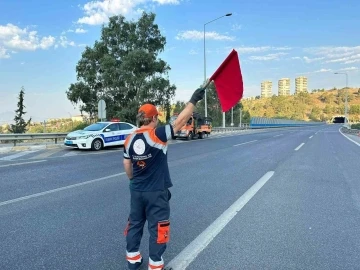 İzmir Bayraklı Tünellerinde yangın tatbikatı
