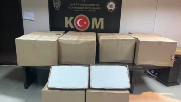 İzmir’de sigara kaçakçılarına operasyon
