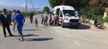 İzmir’de trafik kazasında yaşlı çift yaralandı
